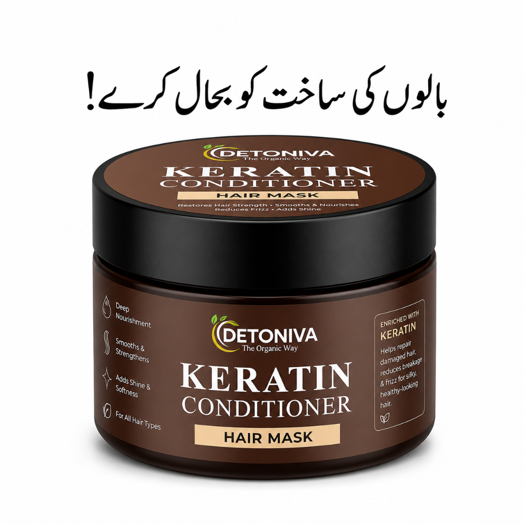 Keratin Conditioner Hair Mask – Nourishes Hair, Restores Damage Hair