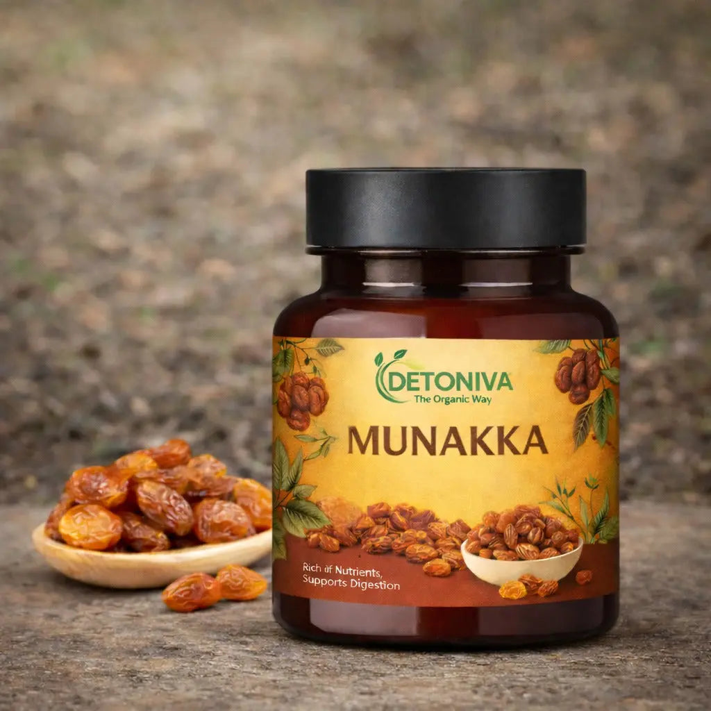 Munakka / Black Grape Raisins منقہ Detoniva