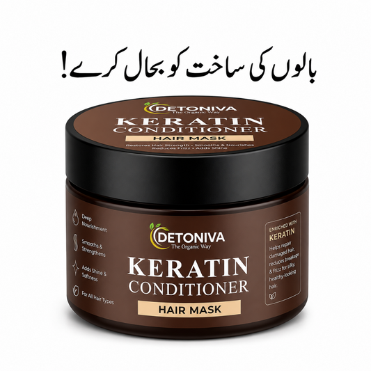 Keratin Conditioner Hair Mask – Nourishes Hair, Restores Damage Hair