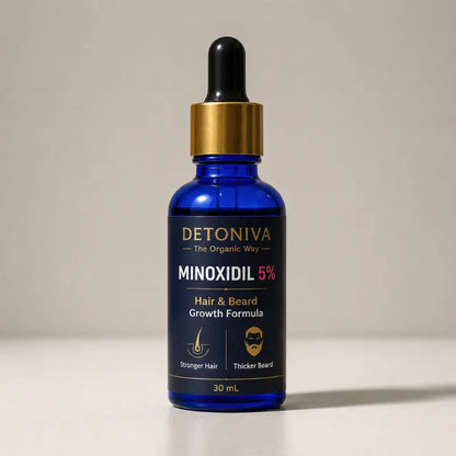 Minaxodil 5% Serum (Hair & Beard) Growth Formula Detoniva